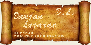 Damjan Lazarac vizit kartica